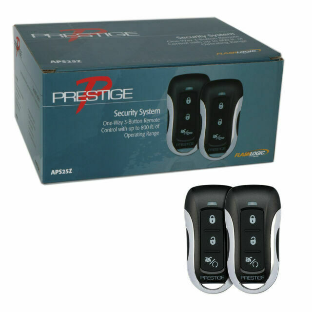 Audiovox Prestige Aps25z Car Security Alarm System Bugler Keyless Entry Aps25e