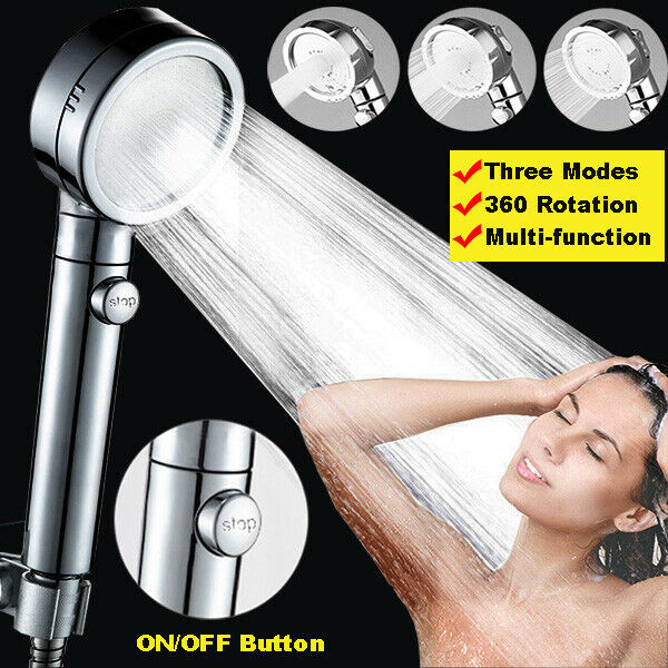 Shower Head Ionic Handheld High-pressure Water-saving Filtration Hand Showerhead