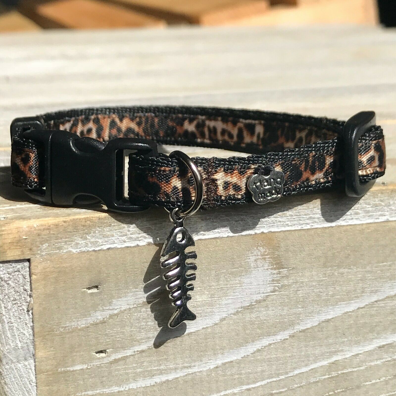 Handmade Collars With Safety Breakaway Buckle For Cats