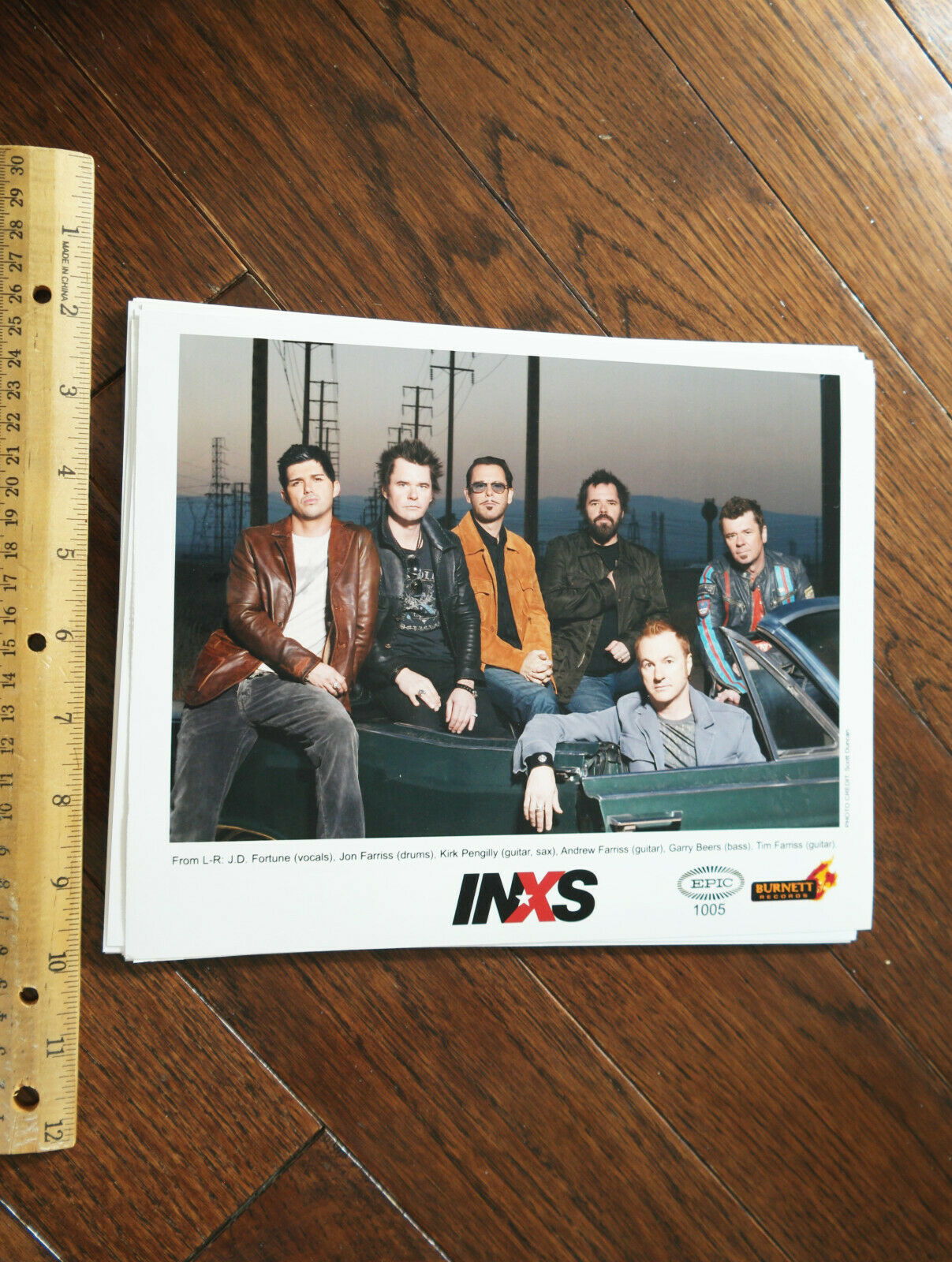 Inxs  Original Promo Photo